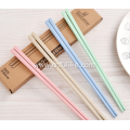 4 Pairs Healthy Wheat Straw Chopsticks